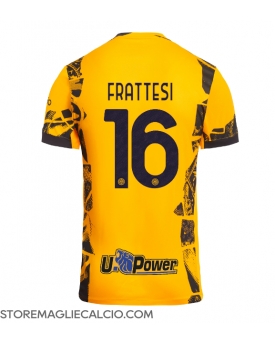 Inter Milan Davide Frattesi #16 Maglia Gara Terza Repliche 2024-25